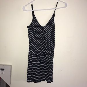 Striped romper